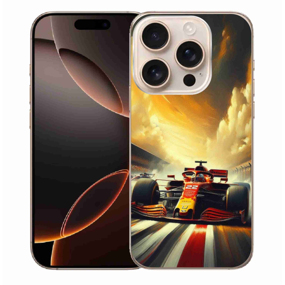 Gelový kryt mmCase na iPhone 16 Pro Max - formule 2