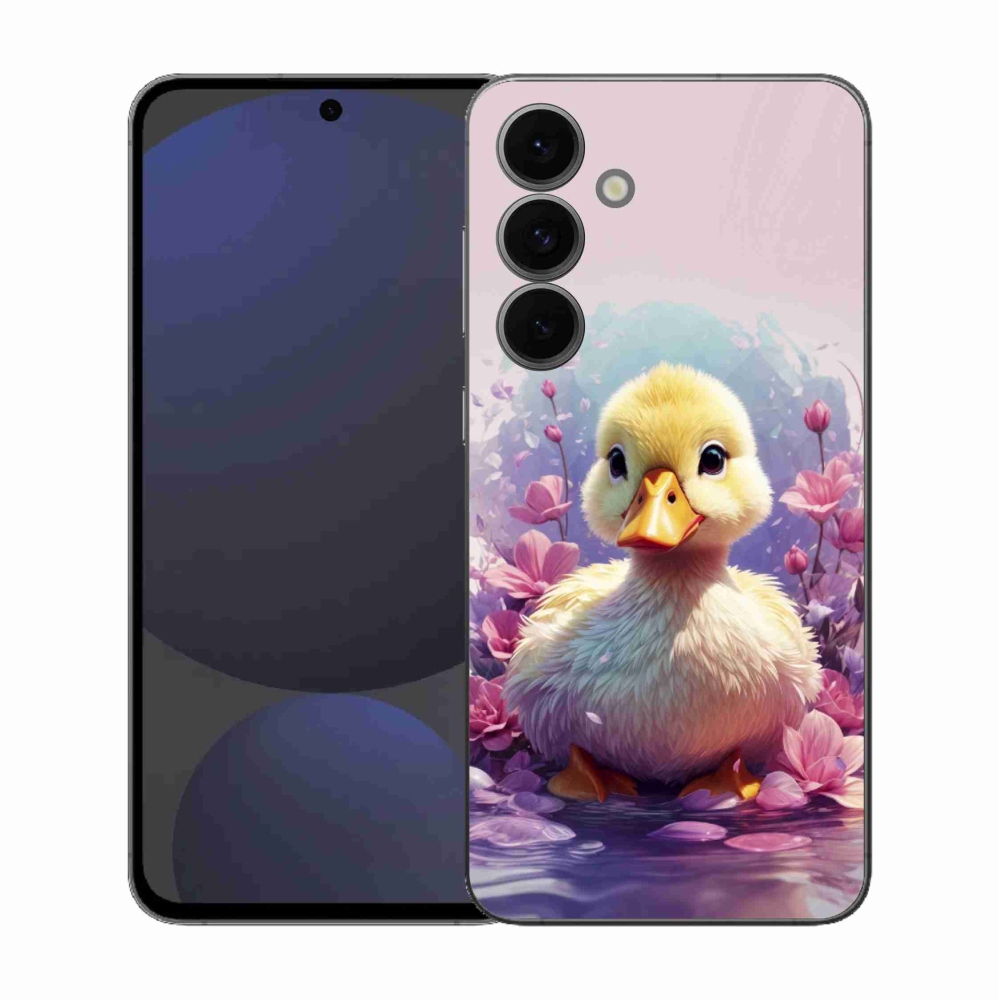 Gelový kryt mmCase na Samsung Galaxy S25 FE - kachnička