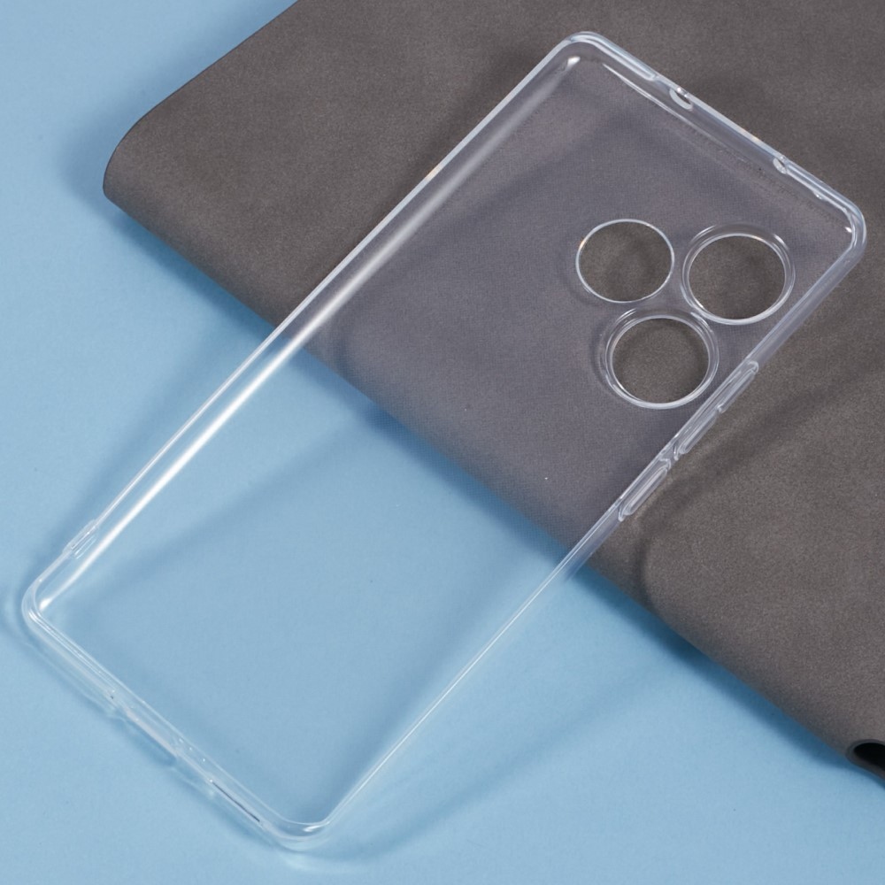 Průhledný gelový obal na Realme GT 6 5G/GT 6T 5G - průhledný