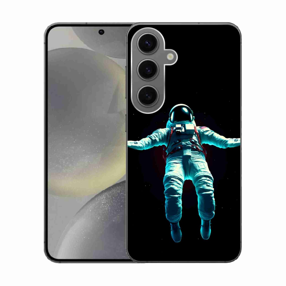 Gelový kryt mmCase na Samsung Galaxy S24 - kosmonaut