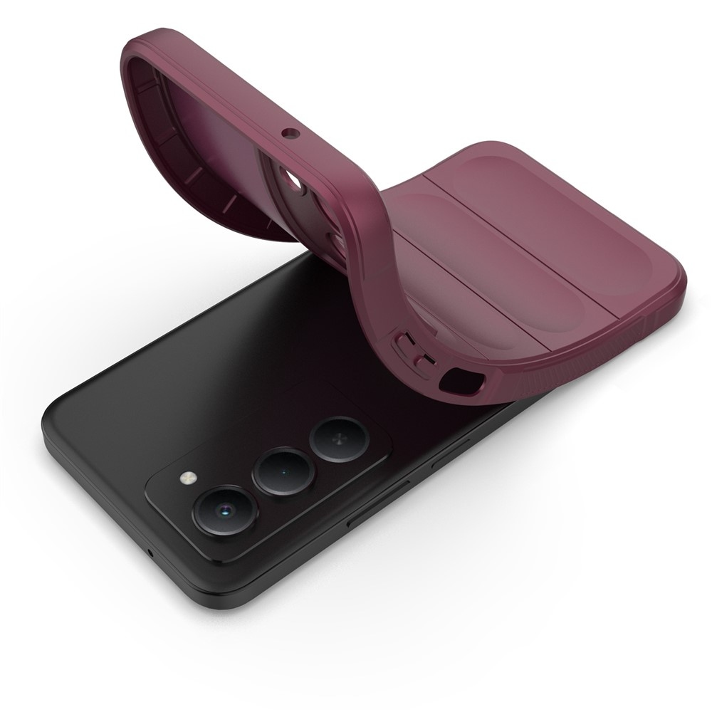 Rugg odolný gelový obal na Xiaomi Redmi 15 5G (169mm) - vínový
