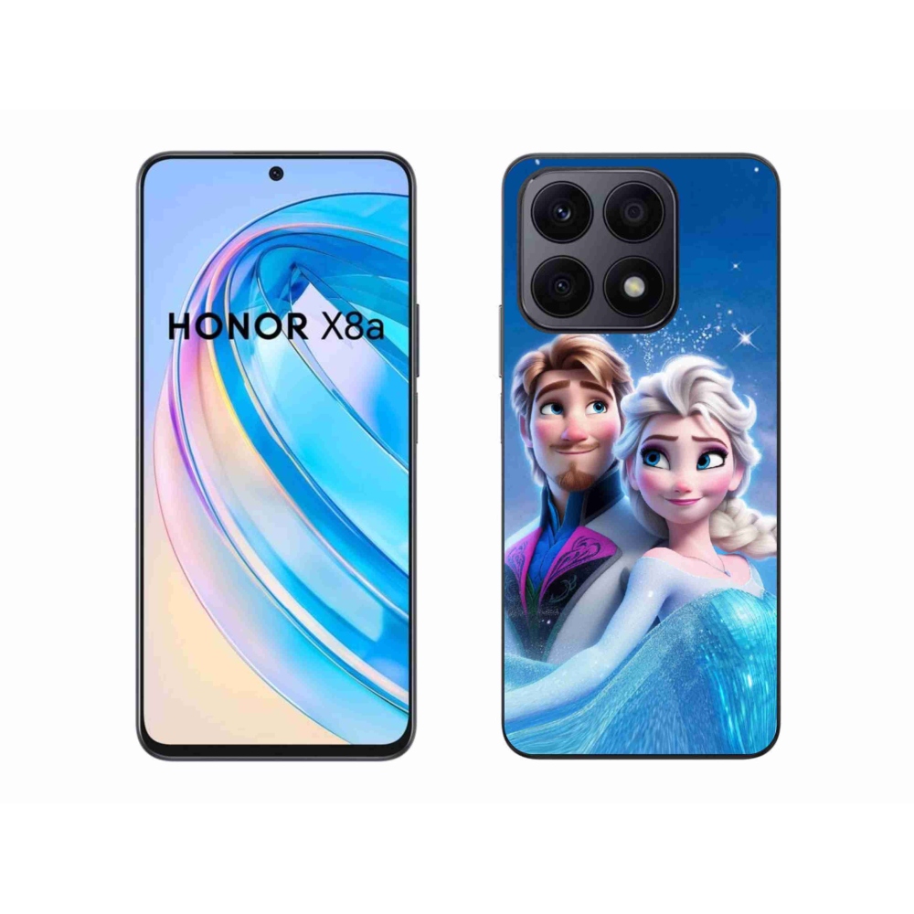 Gelový kryt mmCase na Honor X8a - ledové království 1