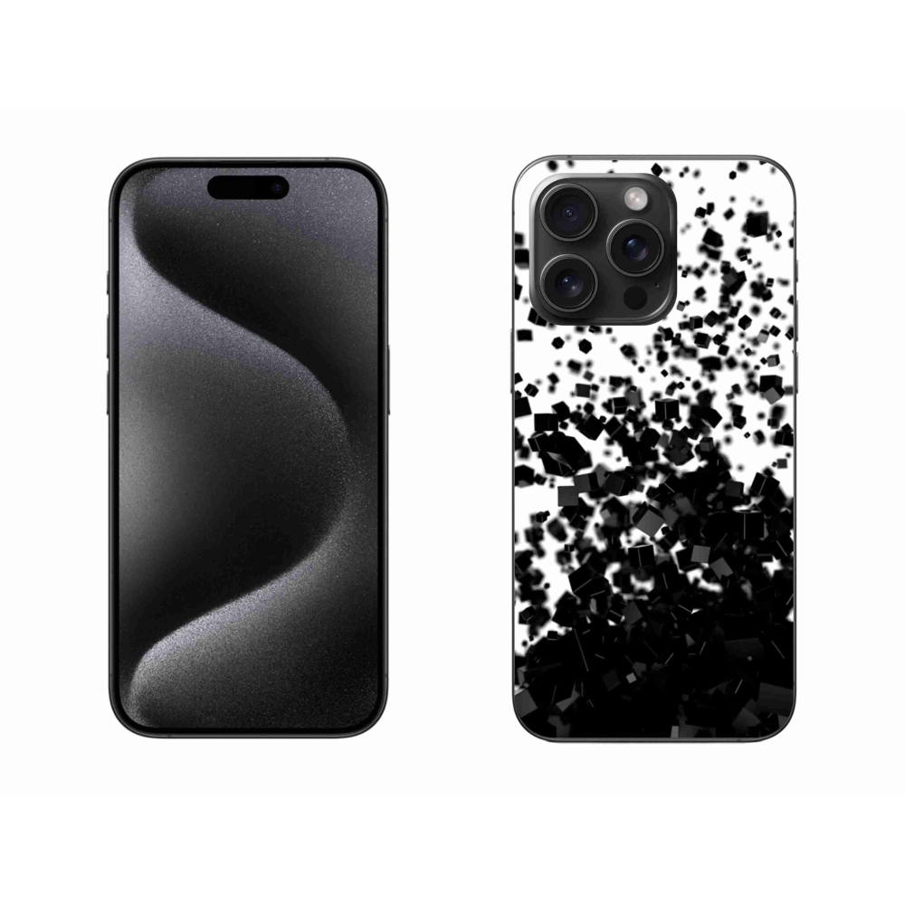 Gelový kryt mmCase na iPhone 15 Pro Max - abstraktní vzor 1