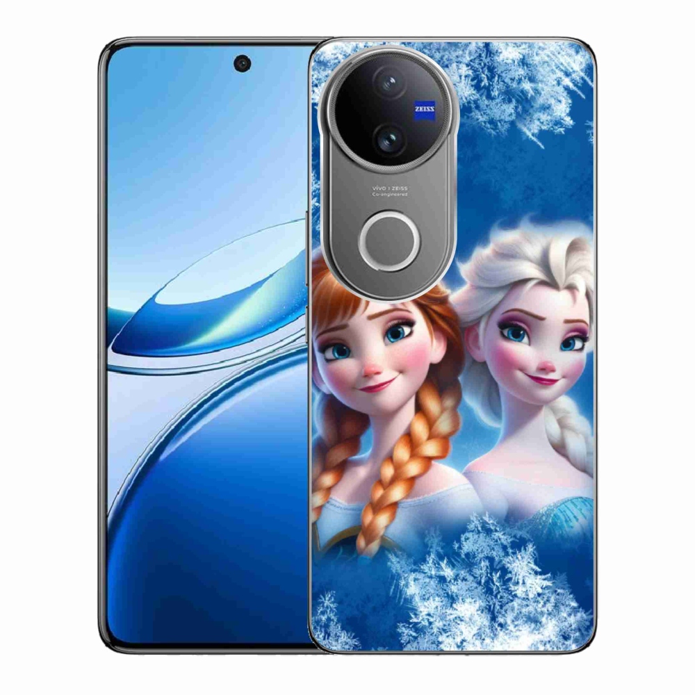 Gelový kryt mmCase na Vivo V50 5G - ledové království 2