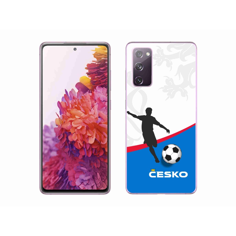 Gelový kryt mmCase na Samsung Galaxy S20 FE - fotbal Česko 1
