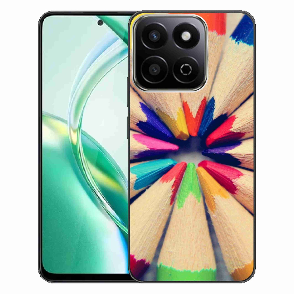 Gelový kryt mmCase na Honor 200 Smart 5G - pastelky 