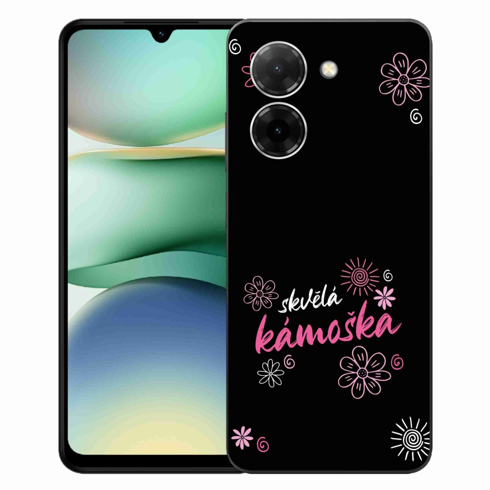 Gelový kryt mmCase na Xiaomi Redmi A5 (173.45x79.35x8.45mm) - skvělá kámoška černé pozadí