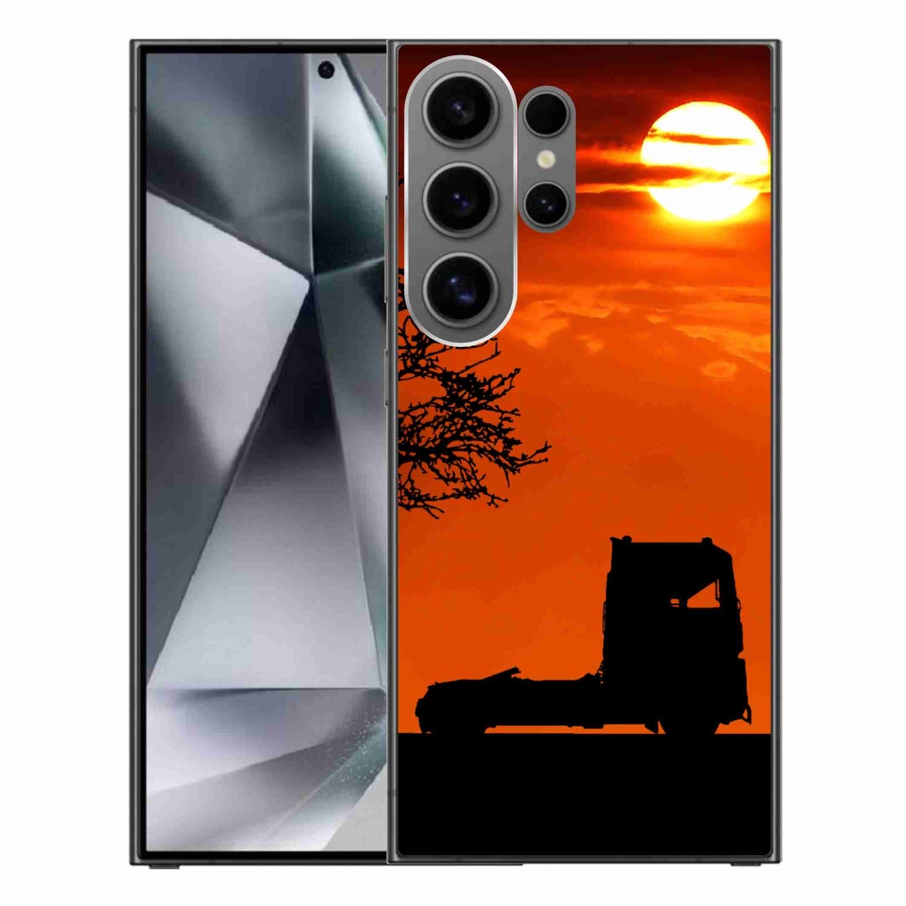 Gelový kryt mmCase na Samsung Galaxy S24 Ultra - kamion 3