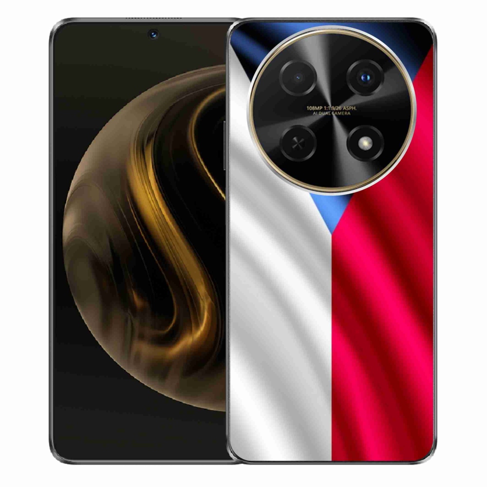 Gelový kryt mmCase na Huawei Nova 12i - česká vlajka