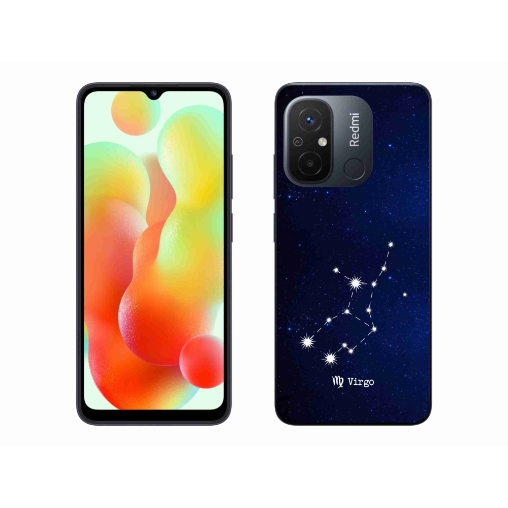 Gelový kryt mmCase na Xiaomi Redmi 12C - souhvězdí Panny
