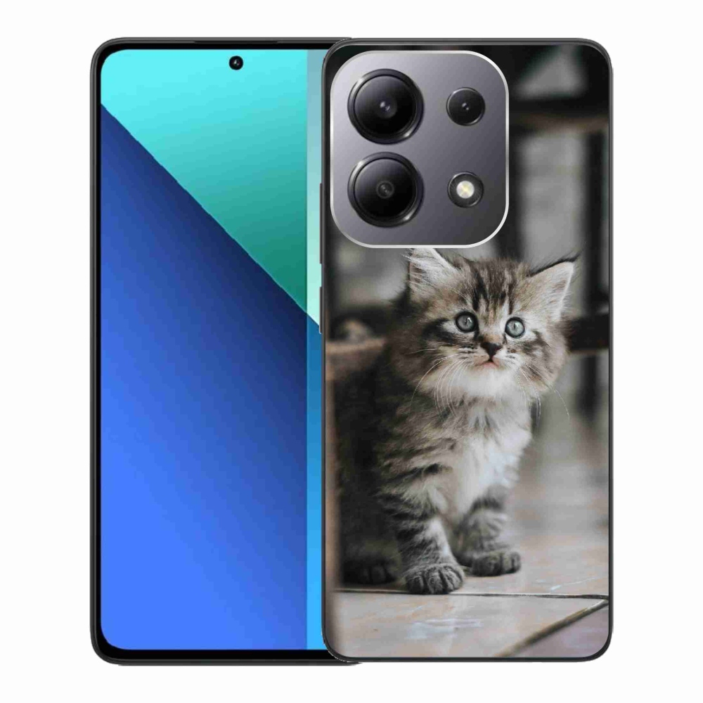 Gelový kryt mmCase na Xiaomi Redmi Note 13 - koťátko