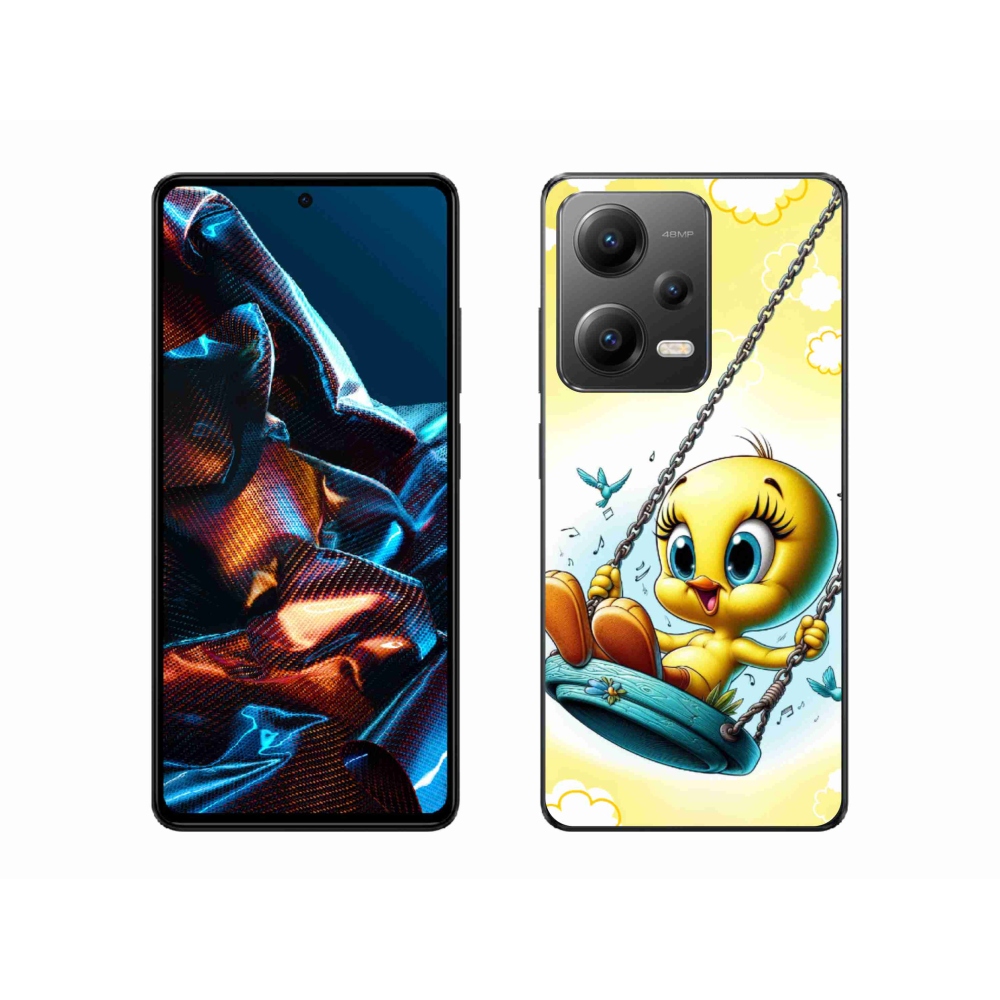 Gelový kryt mmCase na Xiaomi Redmi Note 12 Pro 5G - tweety