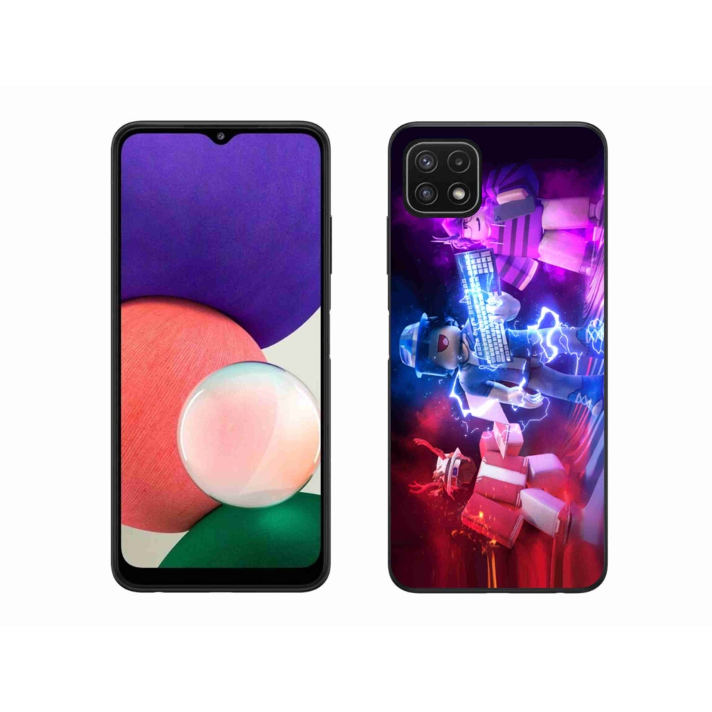 Gelový kryt mmCase na Samsung Galaxy A22 5G - roblox