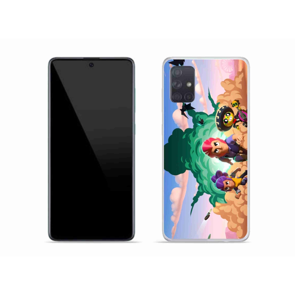 Gelový kryt mmCase na Samsung Galaxy A51 - brawl stars