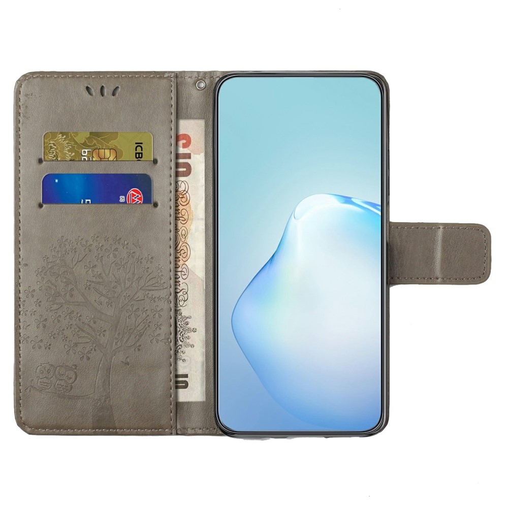 Tree knížkové pouzdro na Samsung Galaxy A26 5G - šedé