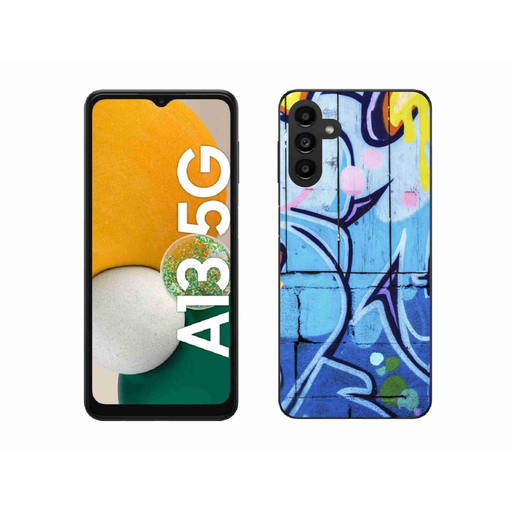 Gelový kryt mmCase na Samsung Galaxy A13 5G - graffiti