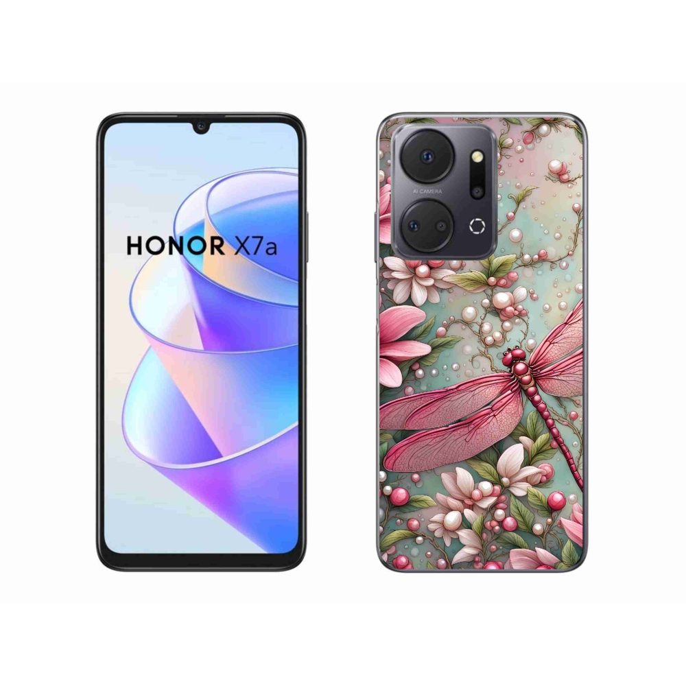 Gelový kryt mmCase na Honor X7a - vážka