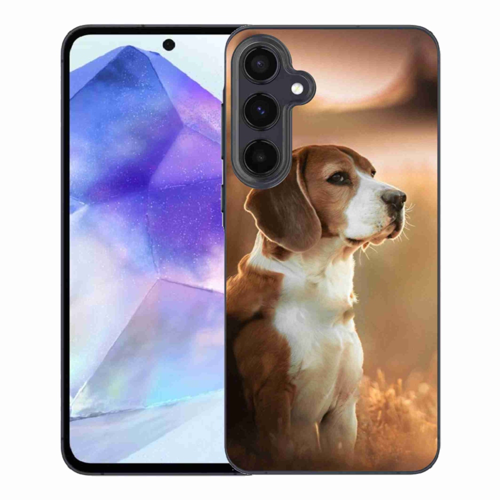 Gelový kryt mmCase na Samsung Galaxy A55 5G - bígl