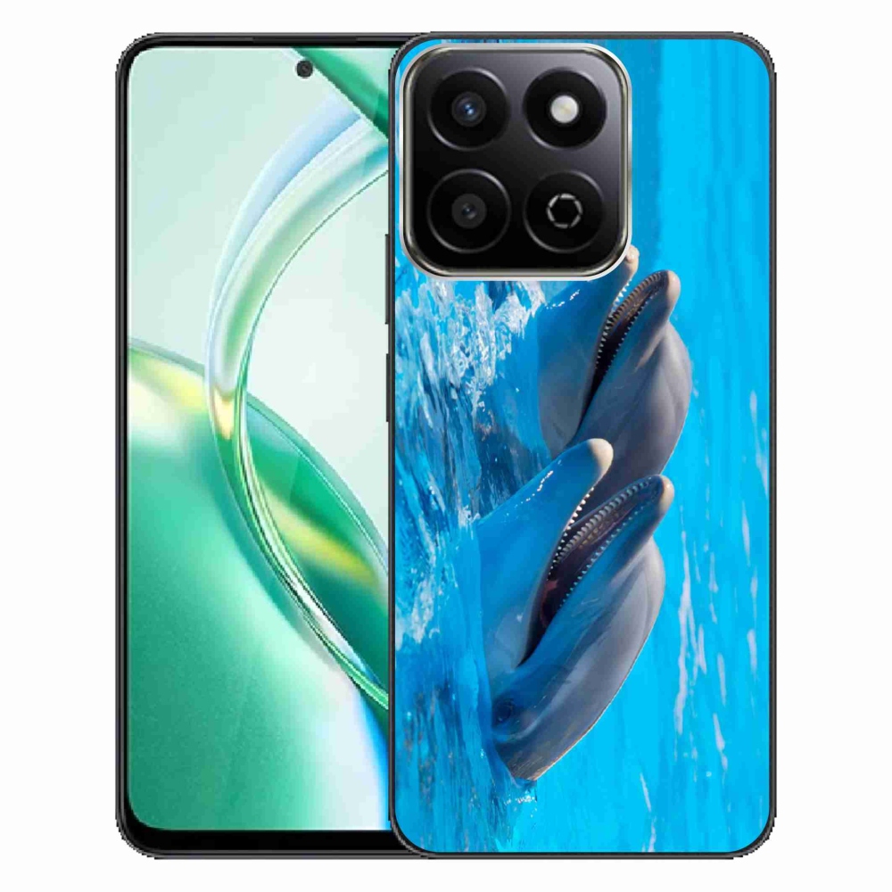 Gelový kryt mmCase na Honor 200 Smart 5G - delfíni