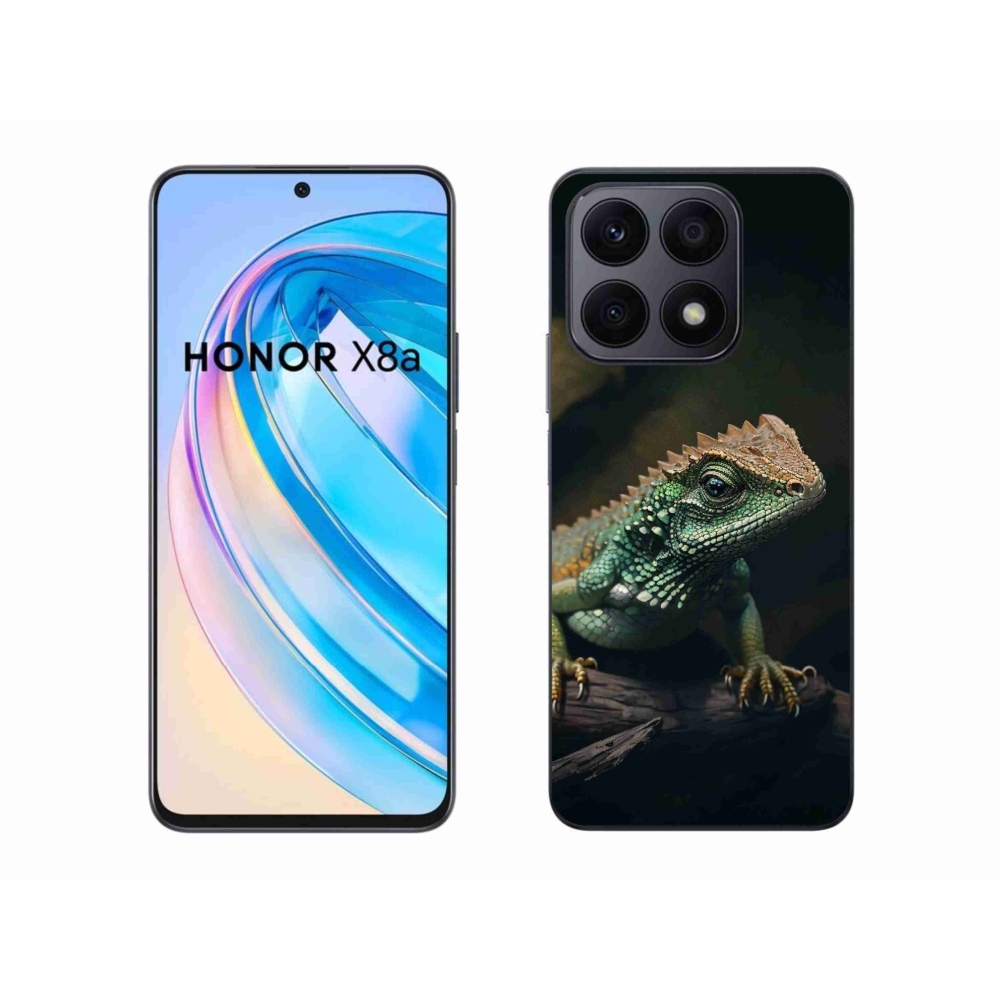 Gelový kryt mmCase na Honor X8a - ještěr