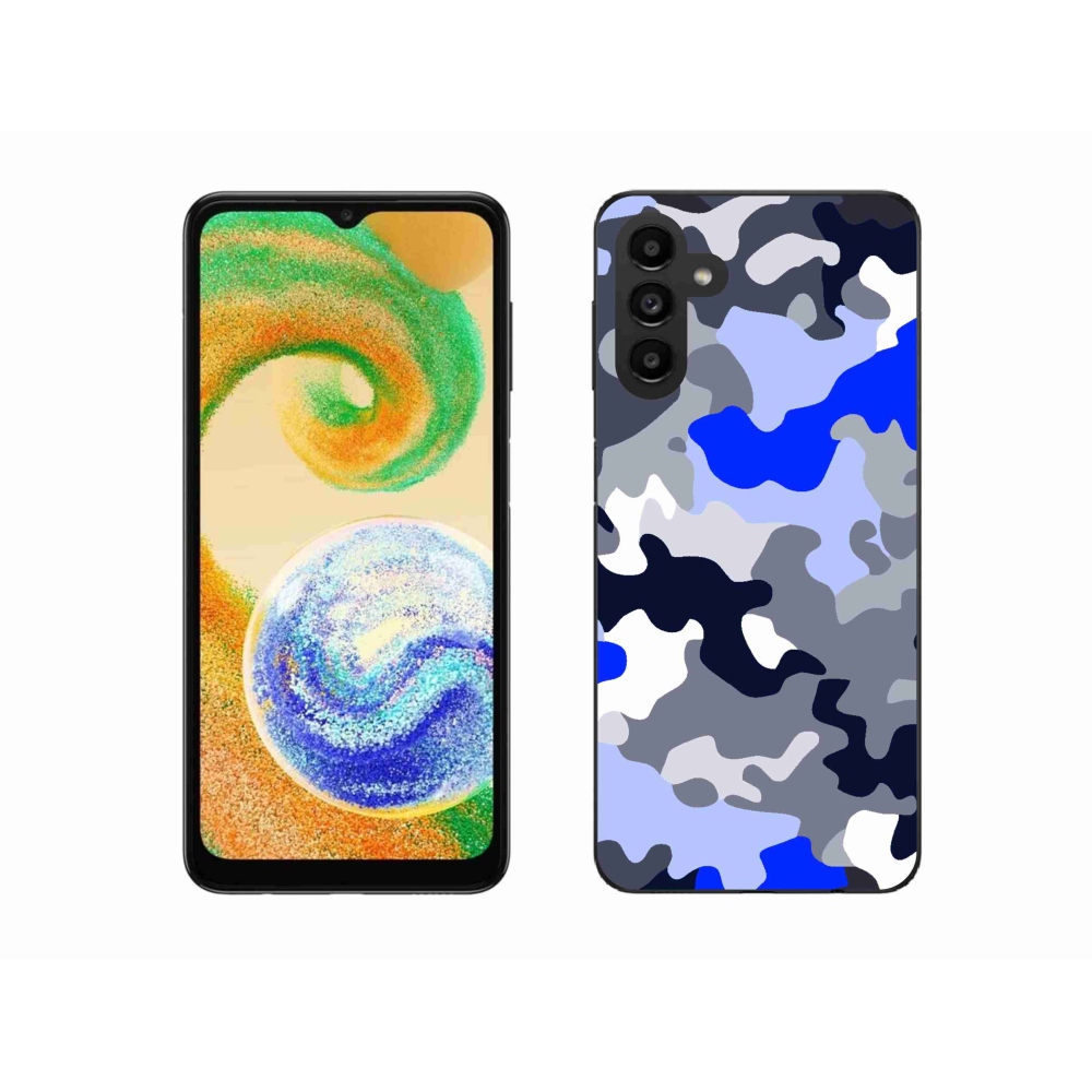 Gelový kryt mmCase na Samsung Galaxy A04s (164.7x76.7x9.1mm) - maskáčový vzor 8