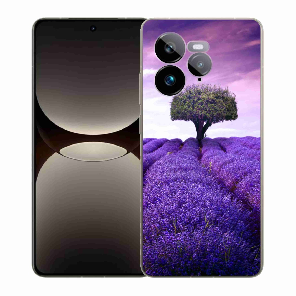 Gelový kryt mmCase na Realme GT 7 Pro 5G - levandulová louka