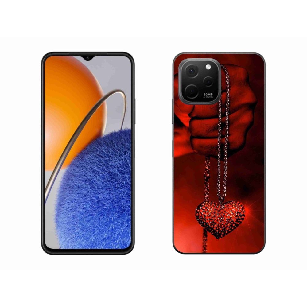 Gelový kryt mmCase na Huawei Nova Y61 - náhrdelník