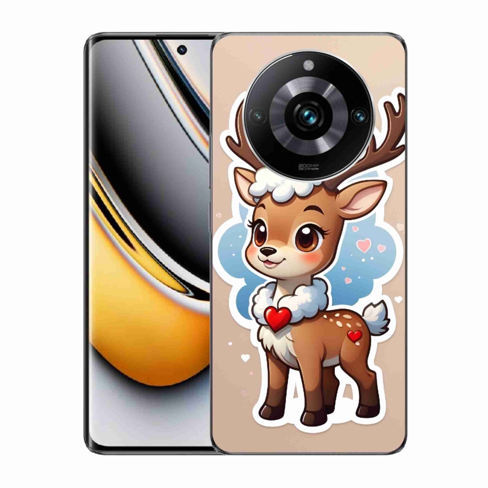 Gelový kryt mmCase na Realme 11 Pro/11 Pro+ - kreslený sob