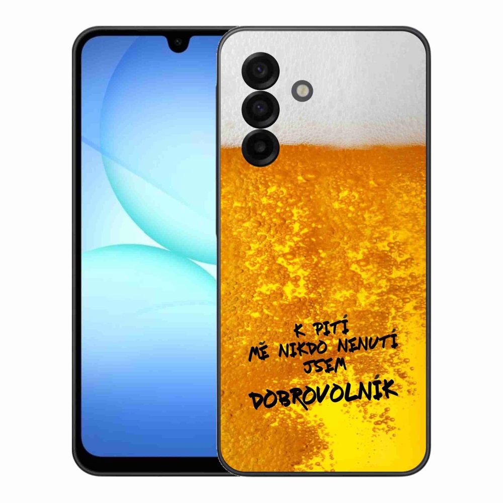Gelový kryt mmCase na Samsung Galaxy A17 5G - pivní motiv 4
