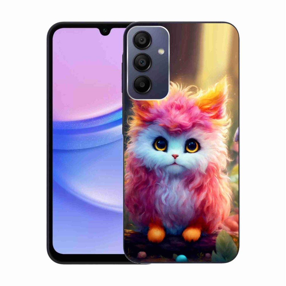 Gelový kryt mmCase na Samsung Galaxy A15 4G/5G - roztomilé kotě 5