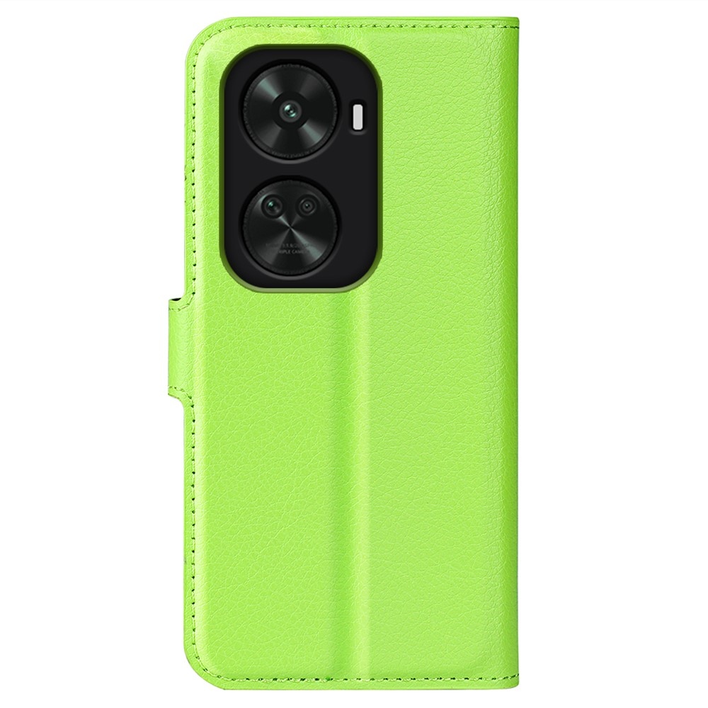 Litchi knížkové pouzdro na Huawei Nova 12 SE - zelené