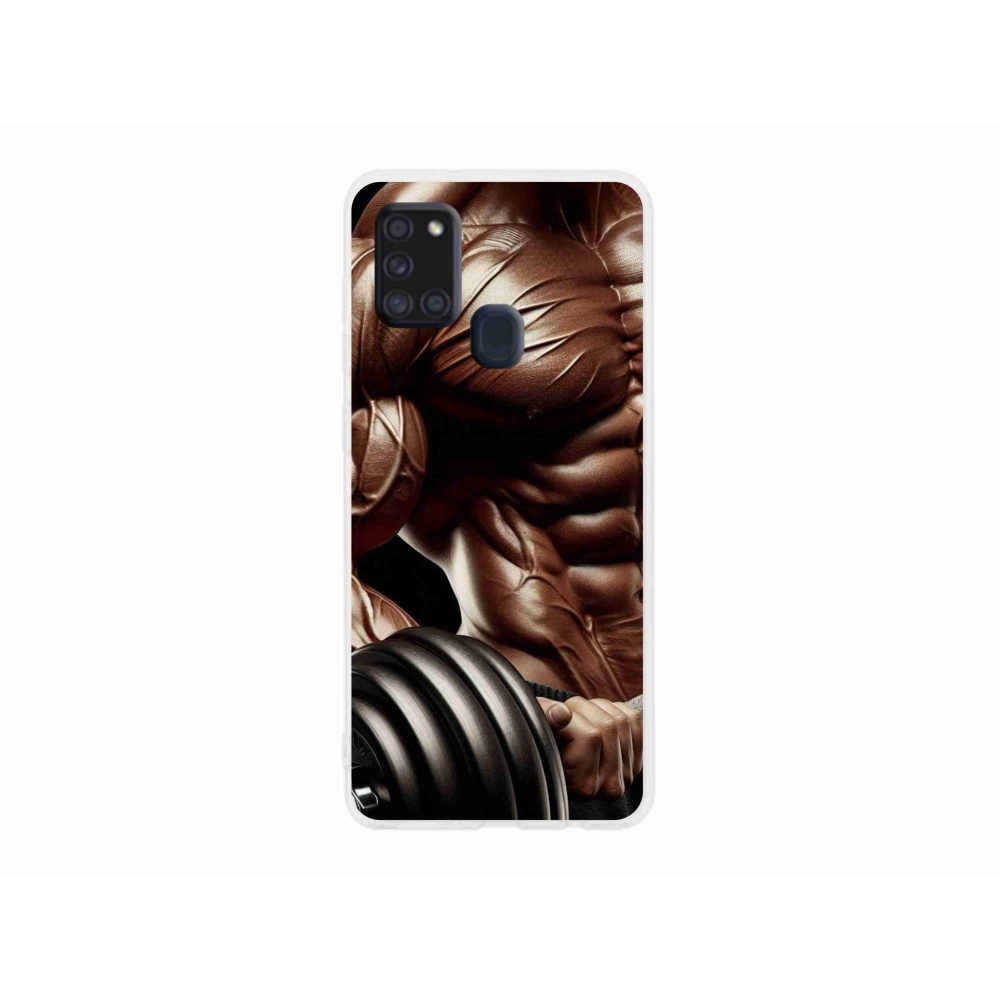 Gelový kryt mmCase na Samsung Galaxy A21s - posilování 4