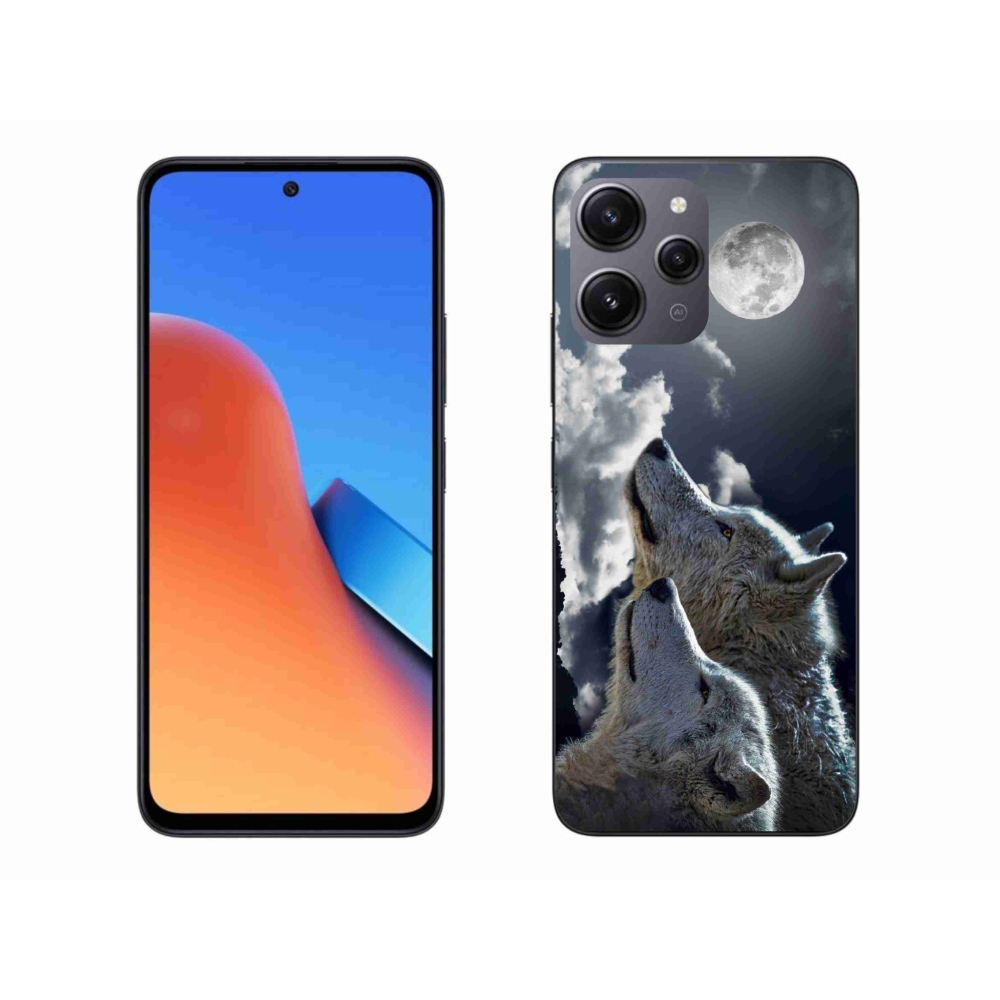 Gelový kryt mmCase na Xiaomi Redmi 12 - vlci