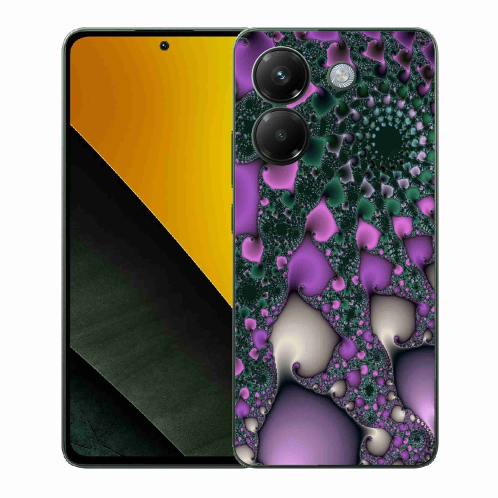 Gelový kryt mmCase na Xiaomi Poco M7 Pro 5G - abstrakt 7