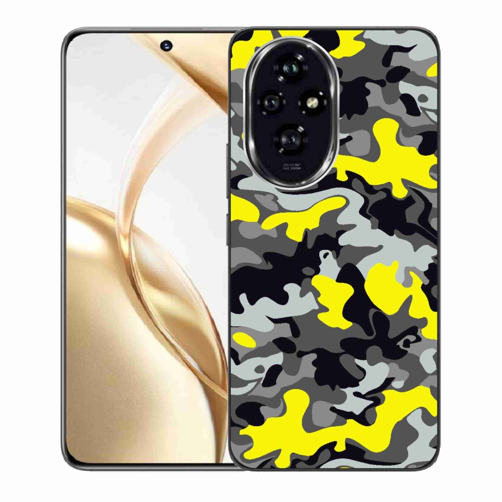Gelový kryt mmCase na Honor 200 5G - maskáčový vzor 6