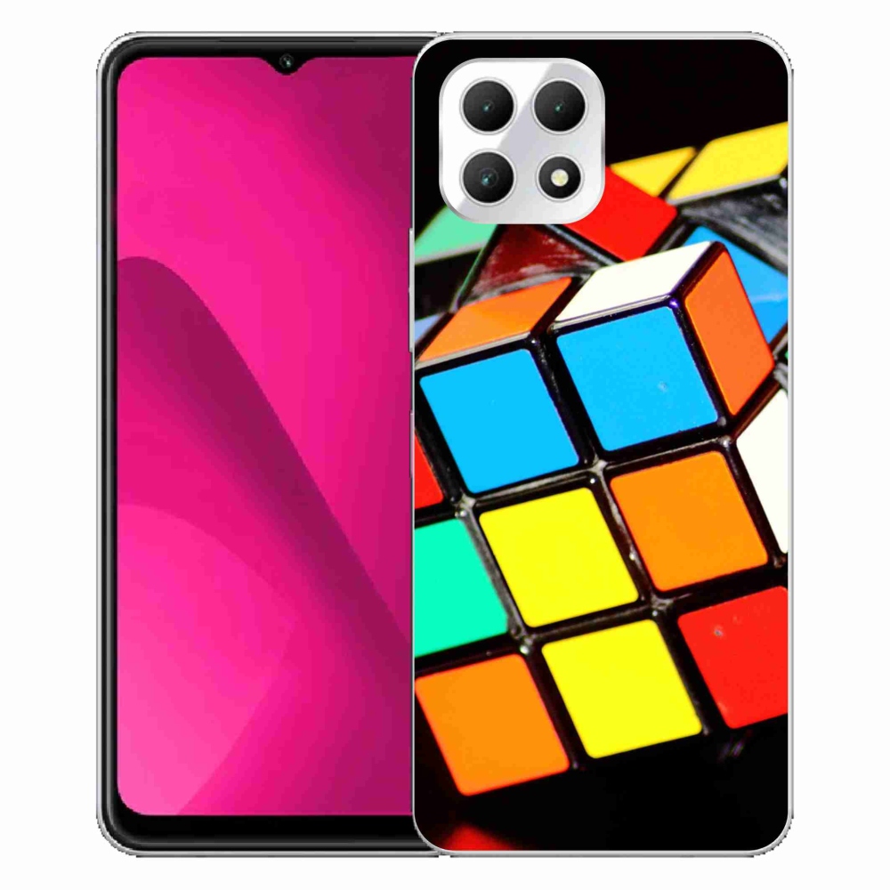 Gelový kryt mmCase na T-Mobile T Phone 2 - rubikova kostka