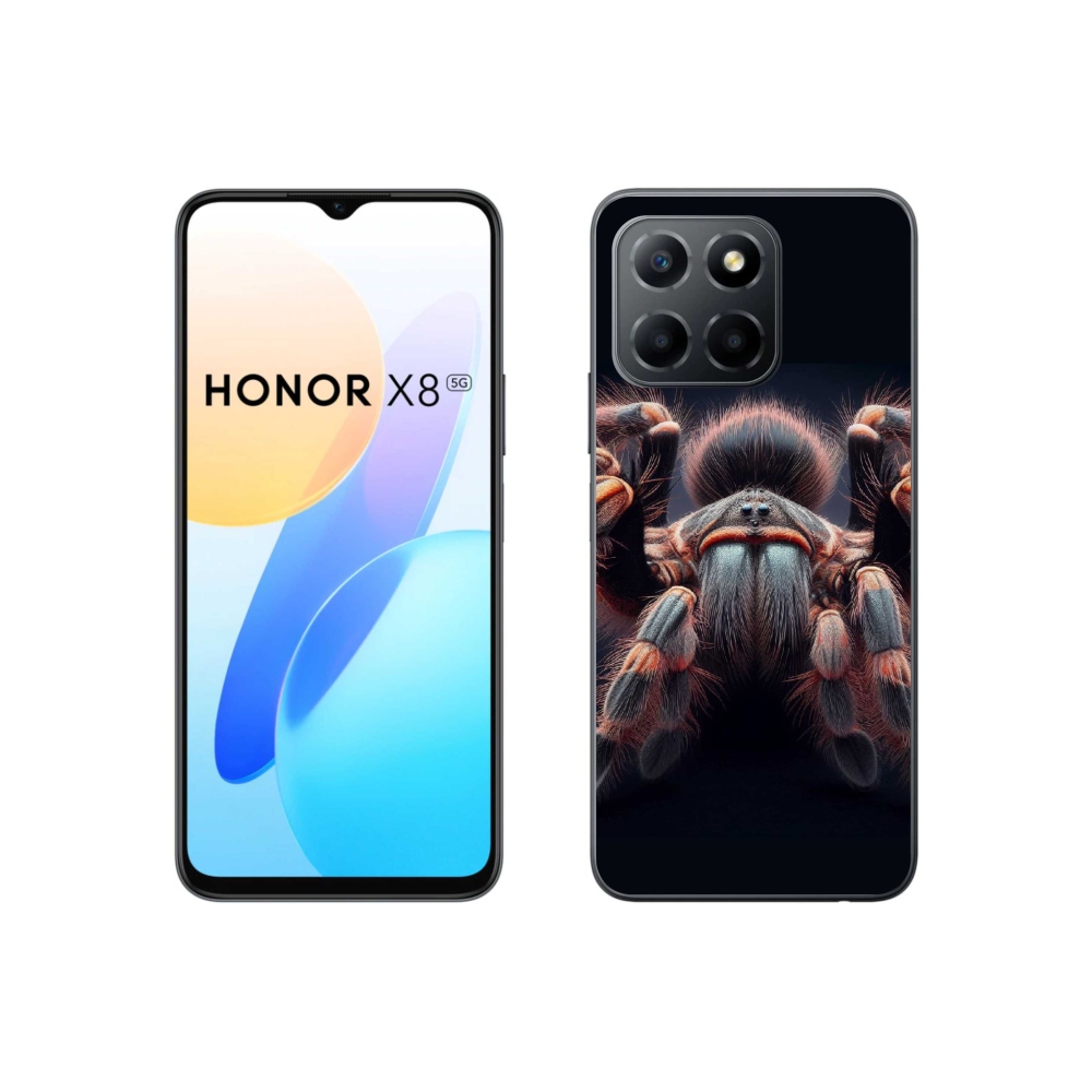 Gelový kryt mmCase na Honor X8 5G/70 Lite 5G - tarantule