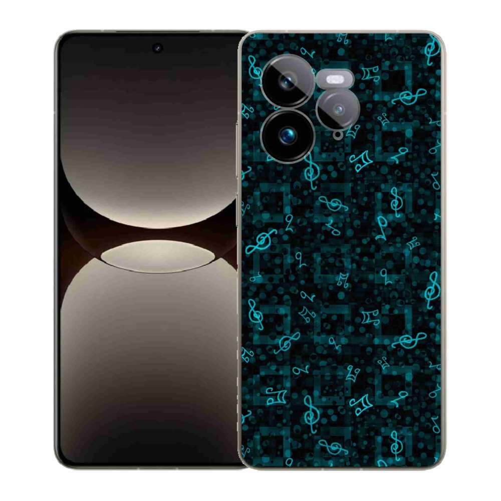Gelový kryt mmCase na Realme GT 7 Pro 5G - noty 1