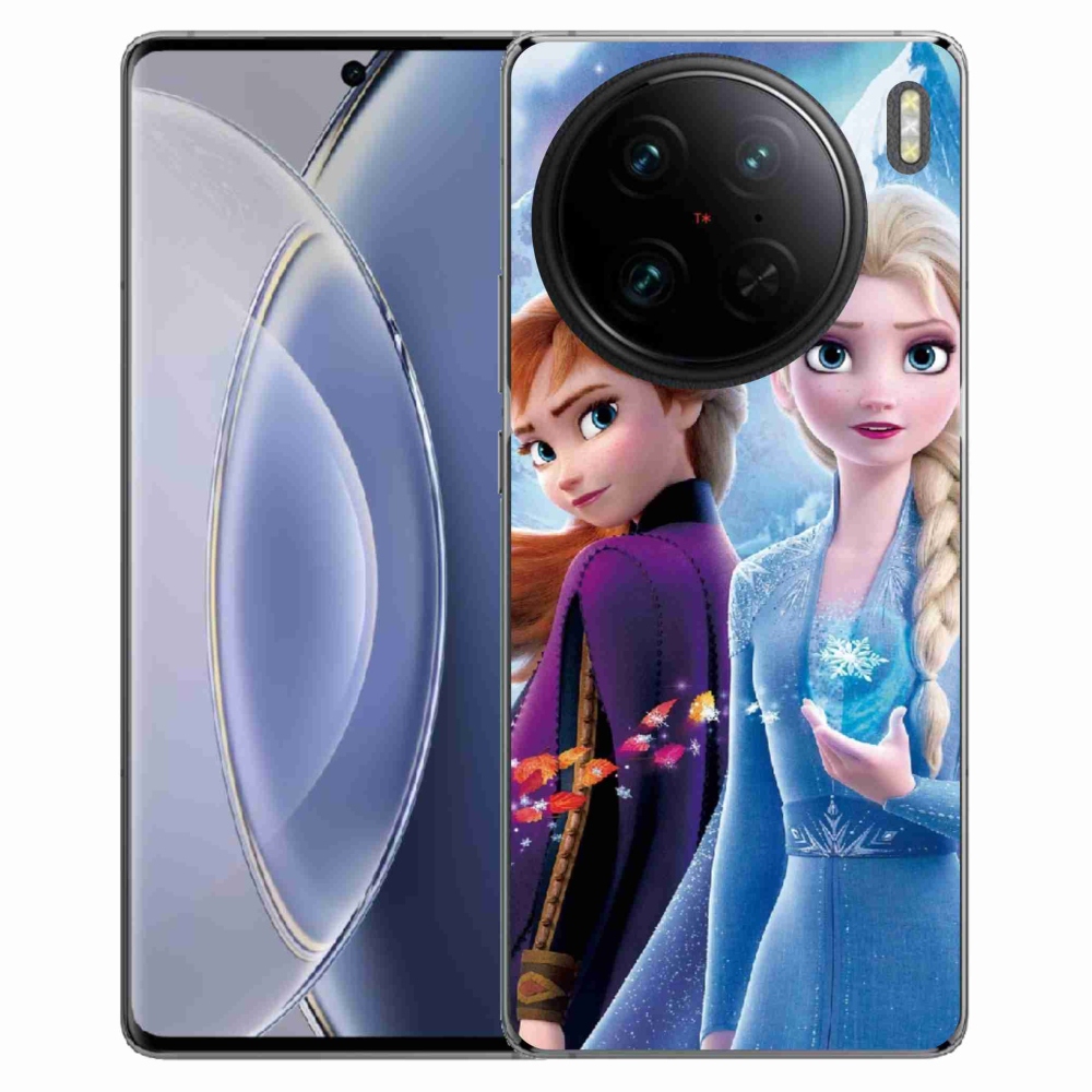Gelový kryt mmCase na Vivo X90 Pro - ledové království 3