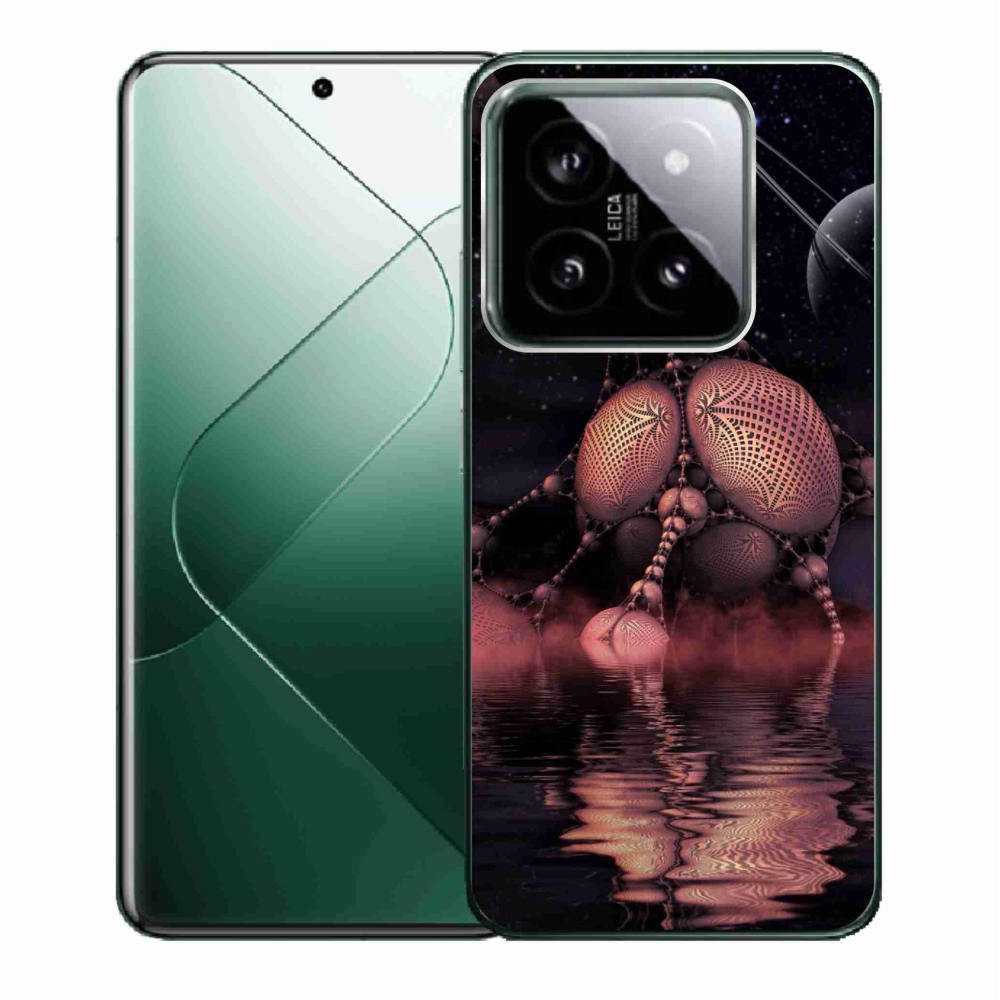 Gelový kryt mmCase na Xiaomi 14 - abstraktní motiv 19
