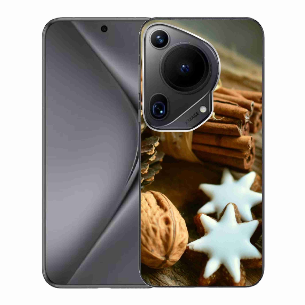 Gelový kryt mmCase na Huawei Pura 70 Ultra - skořice a perníčky