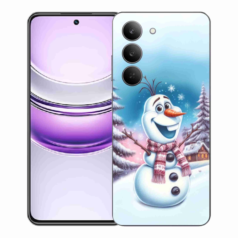 Gelový kryt mmCase na Realme 14x 5G - ledové království