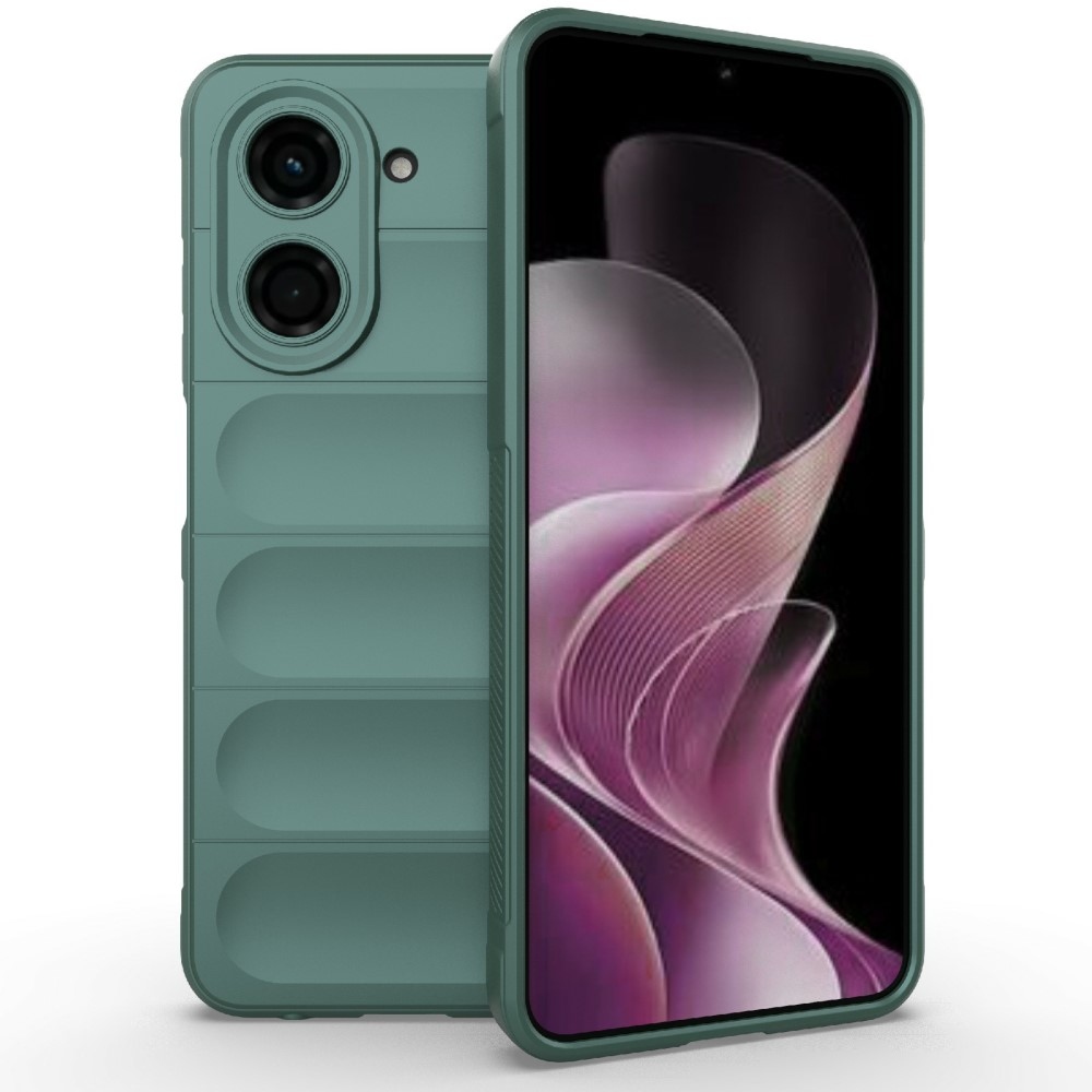 Rugg odolný gelový obal na Xiaomi Redmi A5 (171.7x77.8x8.3mm) - zelený