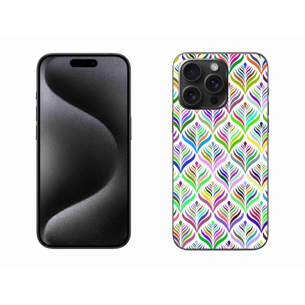 Gelový kryt mmCase na iPhone 15 Pro Max - abstrakt 15