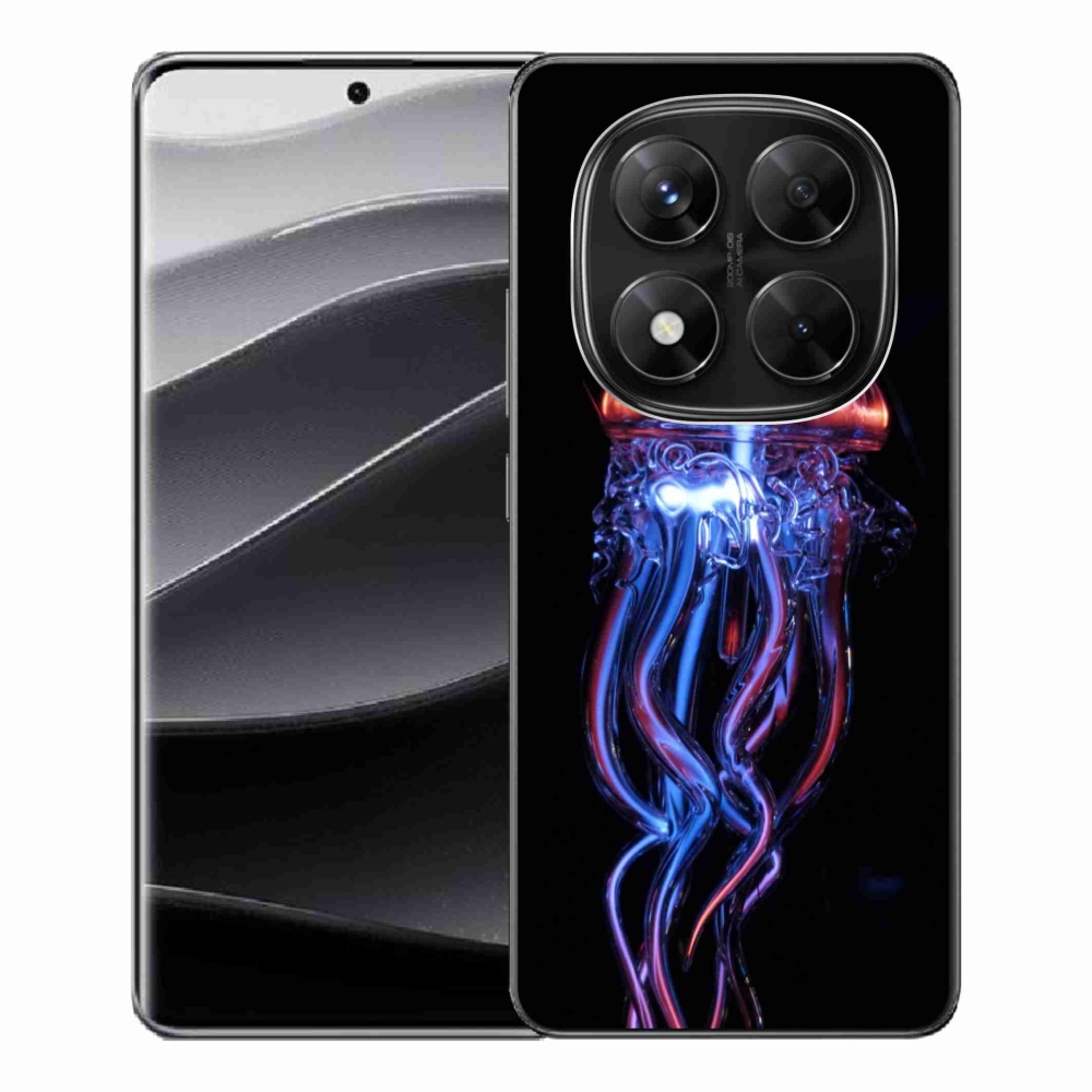 Gelový kryt mmCase na Xiaomi Redmi Note 14 Pro 5G/Poco X7 5G - medúza