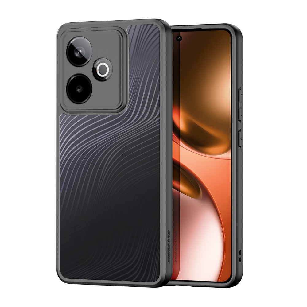 DUX Aimo gelový obal s pevnými zády na Realme GT 7 5G/GT 7T 5G - černý