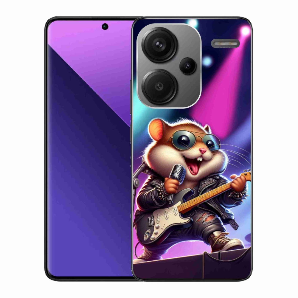 Gelový kryt mmCase na Xiaomi Redmi Note 13 Pro+ 5G - křeček rocker