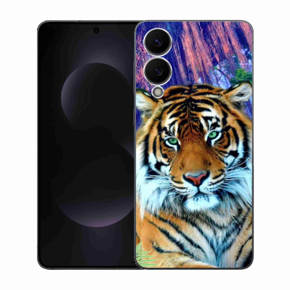 Gelový kryt mmCase na Samsung Galaxy S25 Edge - tygr