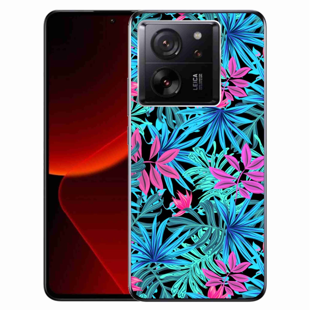 Gelový kryt mmCase na Xiaomi 13T/13T Pro - květiny 3