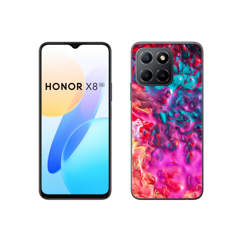 Gelový kryt mmCase na Honor X8 5G/70 Lite 5G - abstrakt 27